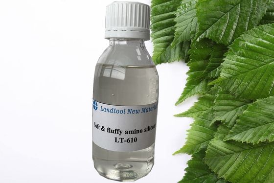 कमजोर Cationic 100% सक्रिय सामग्री अमीनो सिलिकॉन तेल
